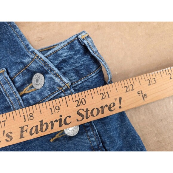 Levis Bib Overalls Vintage Style Womens 2-Horse Brand Denim Blue Jean Farmcore - Picture 13 of 16